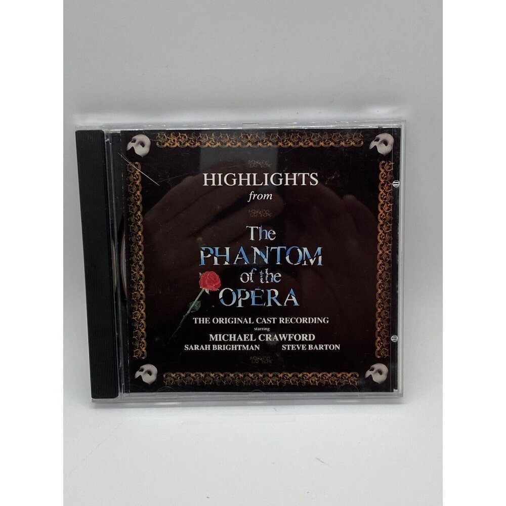 Highlights From The Phantom of the Opera CD Original Cast Recoding 1987 Polygram